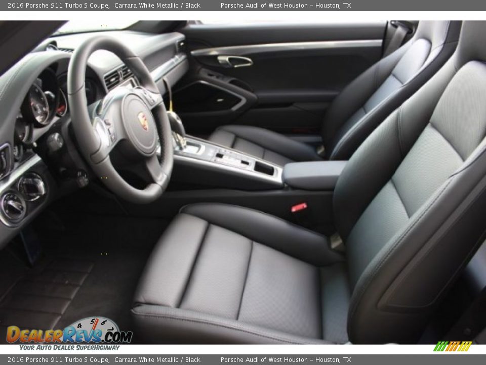 Front Seat of 2016 Porsche 911 Turbo S Coupe Photo #20
