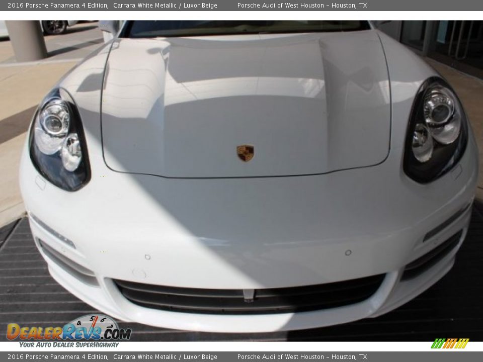 2016 Porsche Panamera 4 Edition Carrara White Metallic / Luxor Beige Photo #2