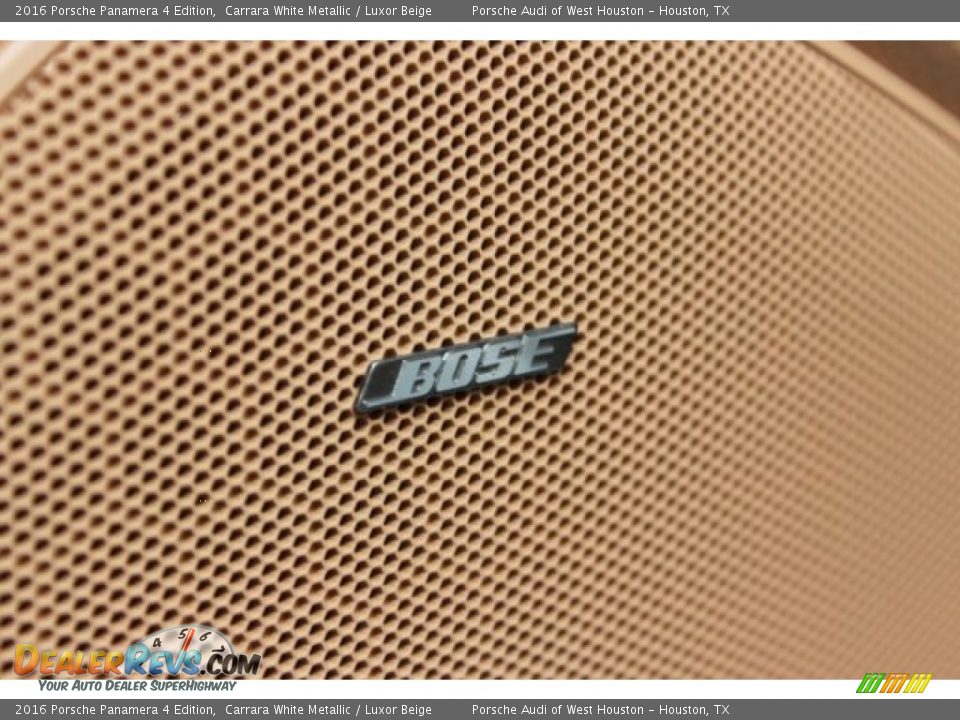 2016 Porsche Panamera 4 Edition Carrara White Metallic / Luxor Beige Photo #14