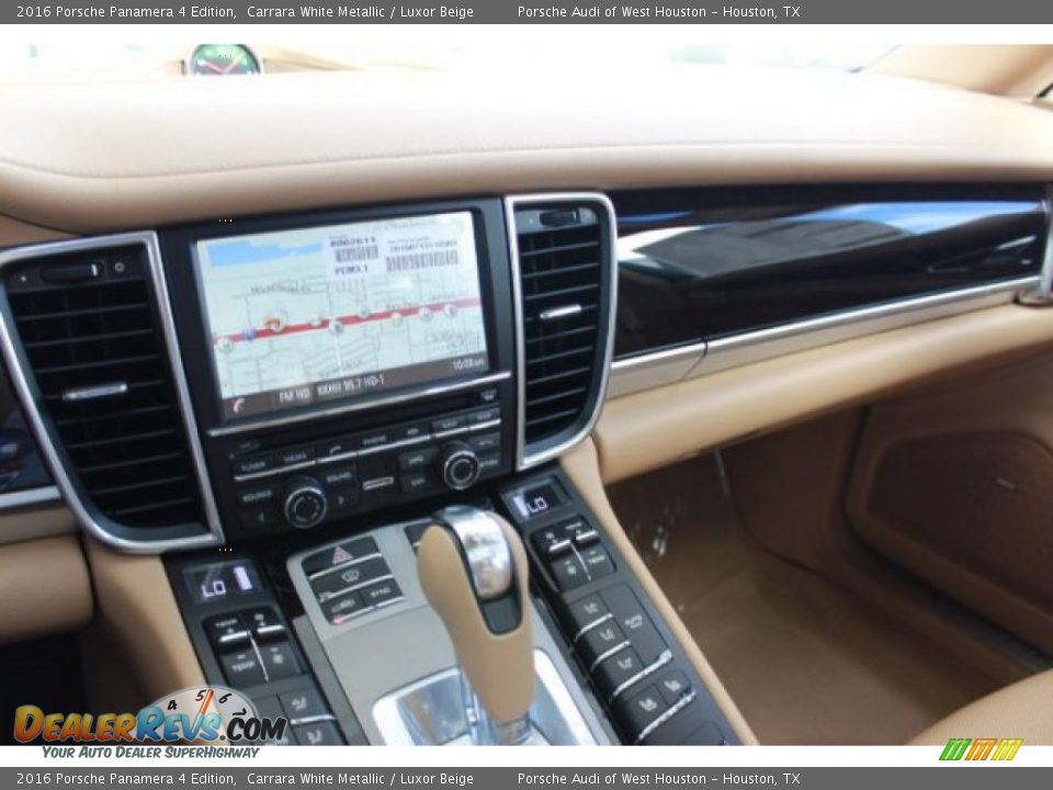 2016 Porsche Panamera 4 Edition Carrara White Metallic / Luxor Beige Photo #19