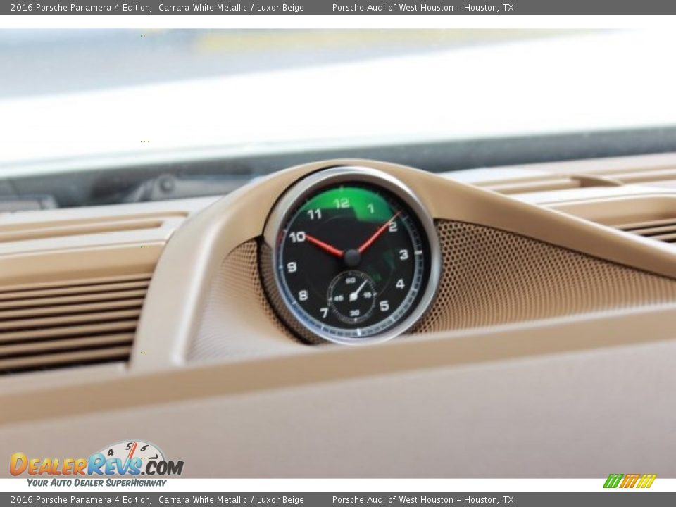 2016 Porsche Panamera 4 Edition Carrara White Metallic / Luxor Beige Photo #21