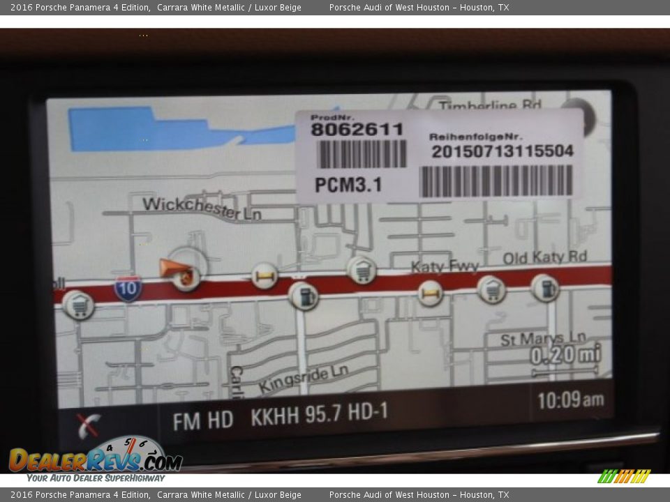 2016 Porsche Panamera 4 Edition Carrara White Metallic / Luxor Beige Photo #25