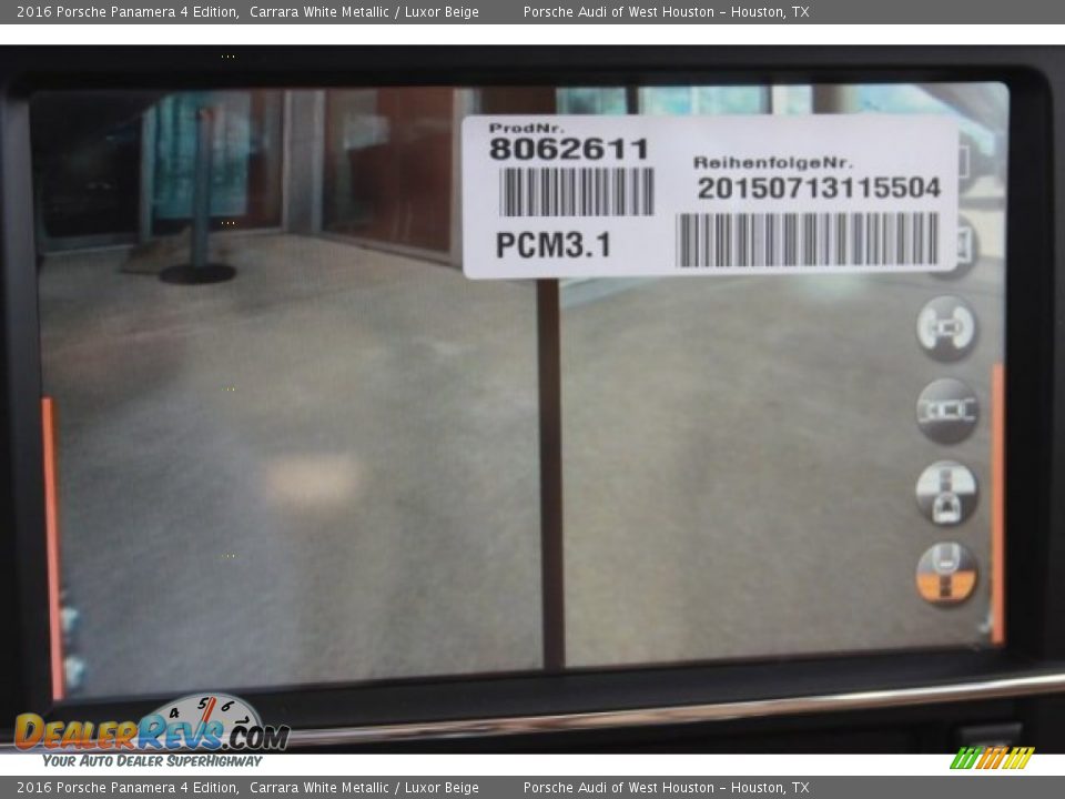 2016 Porsche Panamera 4 Edition Carrara White Metallic / Luxor Beige Photo #28