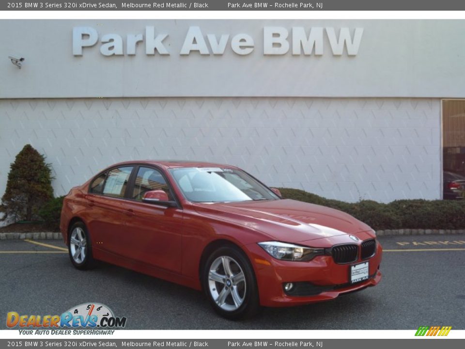 2015 BMW 3 Series 320i xDrive Sedan Melbourne Red Metallic / Black Photo #1