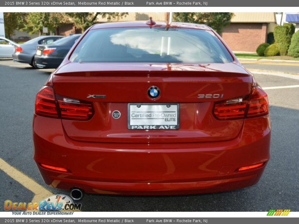 2015 BMW 3 Series 320i xDrive Sedan Melbourne Red Metallic / Black Photo #4