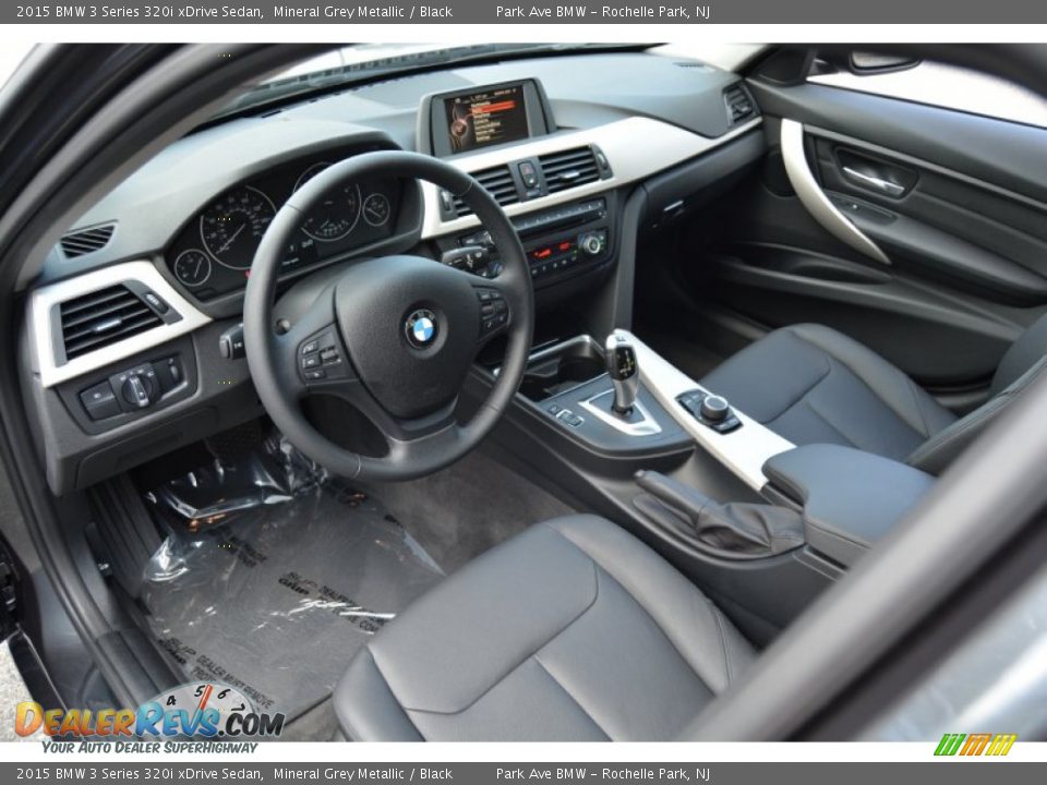 2015 BMW 3 Series 320i xDrive Sedan Mineral Grey Metallic / Black Photo #10