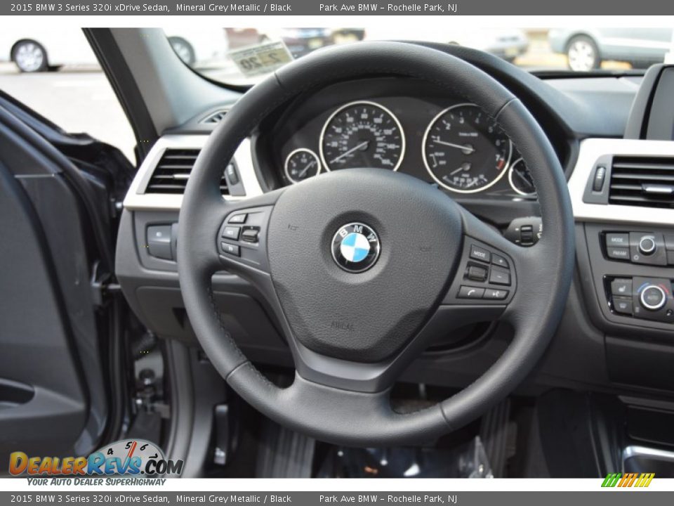 2015 BMW 3 Series 320i xDrive Sedan Mineral Grey Metallic / Black Photo #18