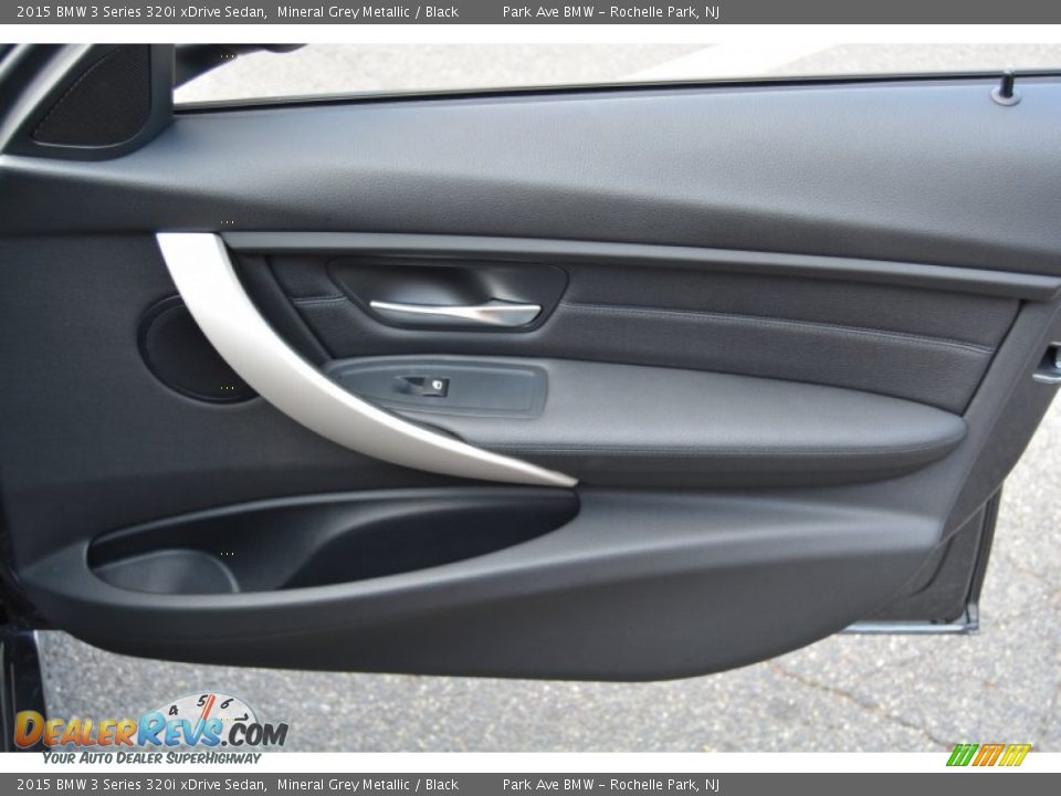 2015 BMW 3 Series 320i xDrive Sedan Mineral Grey Metallic / Black Photo #26
