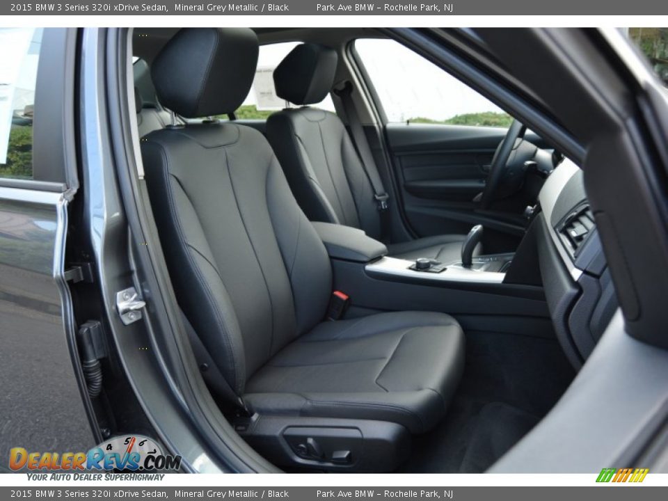 2015 BMW 3 Series 320i xDrive Sedan Mineral Grey Metallic / Black Photo #29