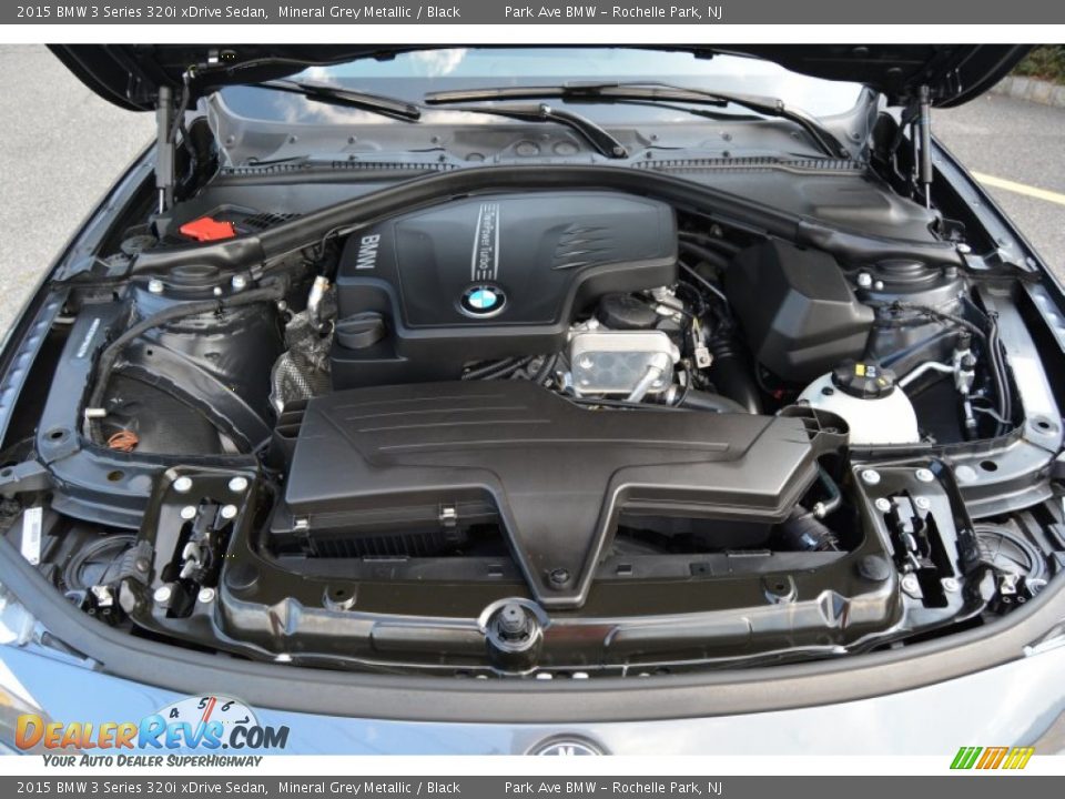 2015 BMW 3 Series 320i xDrive Sedan Mineral Grey Metallic / Black Photo #30