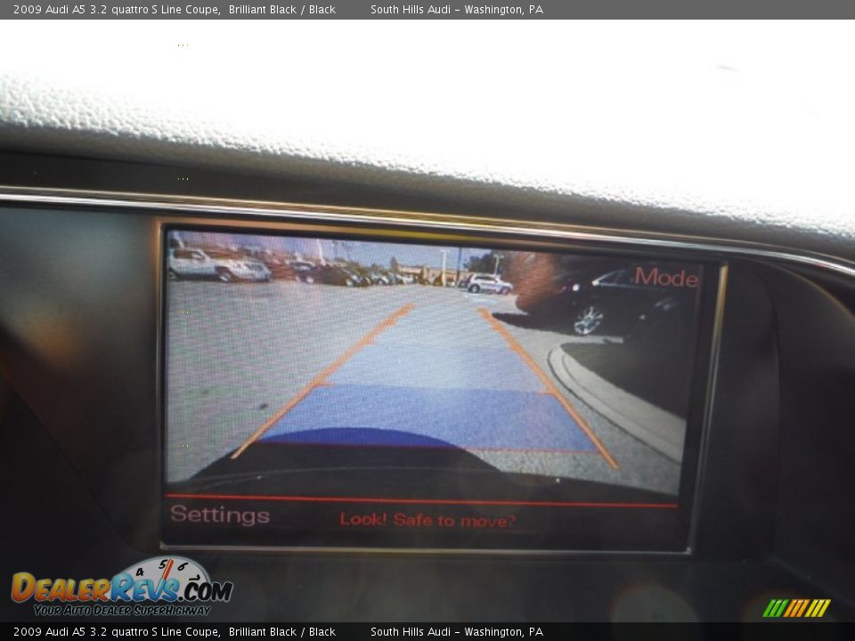 2009 Audi A5 3.2 quattro S Line Coupe Brilliant Black / Black Photo #27