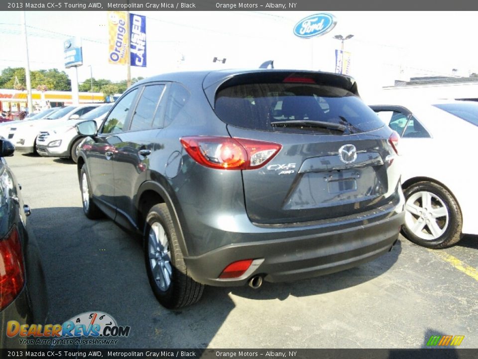 2013 Mazda CX-5 Touring AWD Metropolitan Gray Mica / Black Photo #4