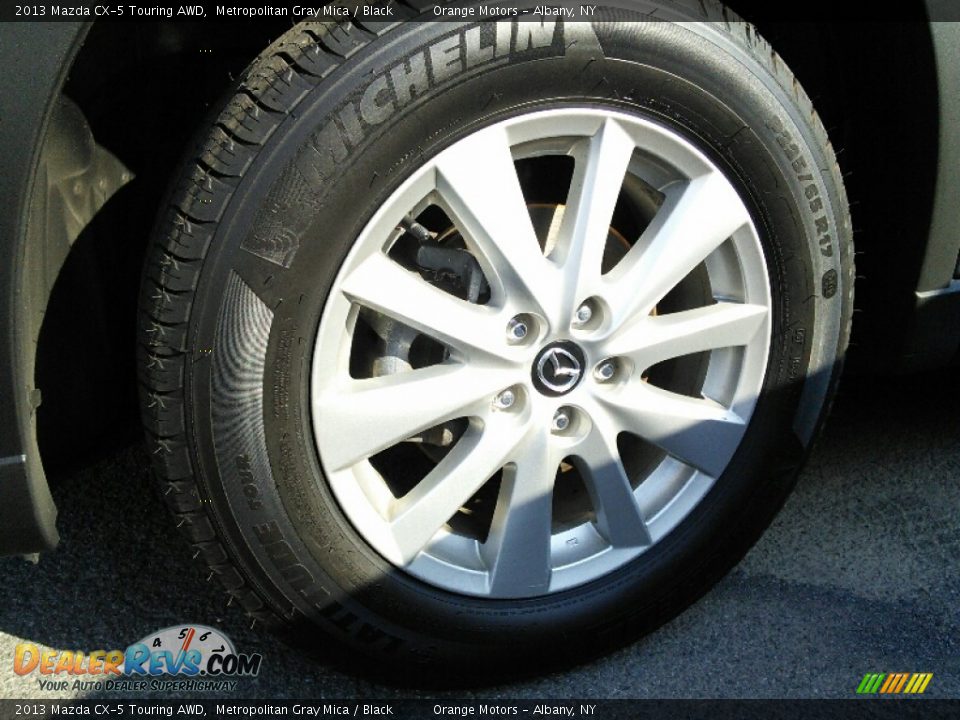 2013 Mazda CX-5 Touring AWD Metropolitan Gray Mica / Black Photo #6