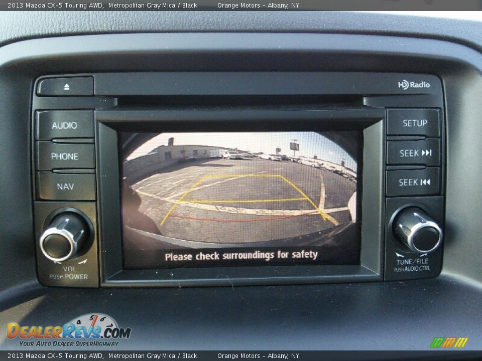 2013 Mazda CX-5 Touring AWD Metropolitan Gray Mica / Black Photo #13