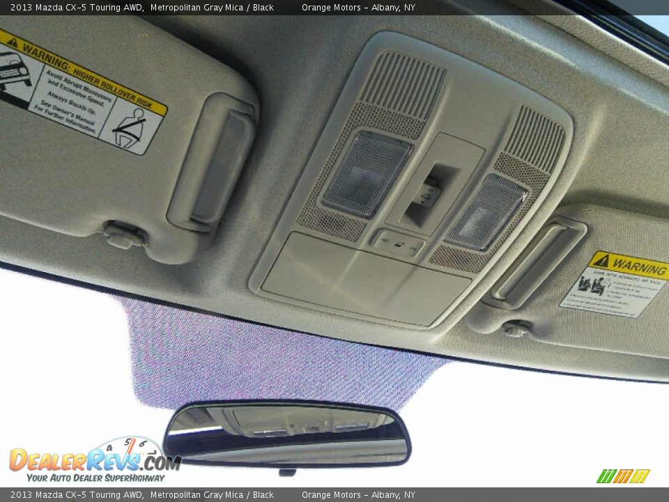 2013 Mazda CX-5 Touring AWD Metropolitan Gray Mica / Black Photo #14