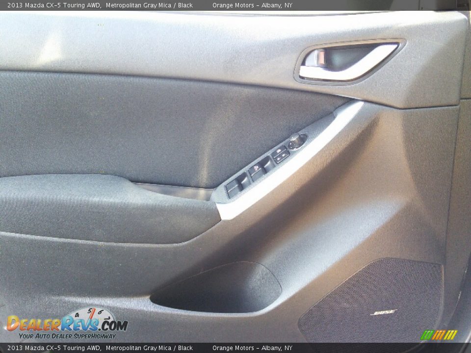 2013 Mazda CX-5 Touring AWD Metropolitan Gray Mica / Black Photo #15