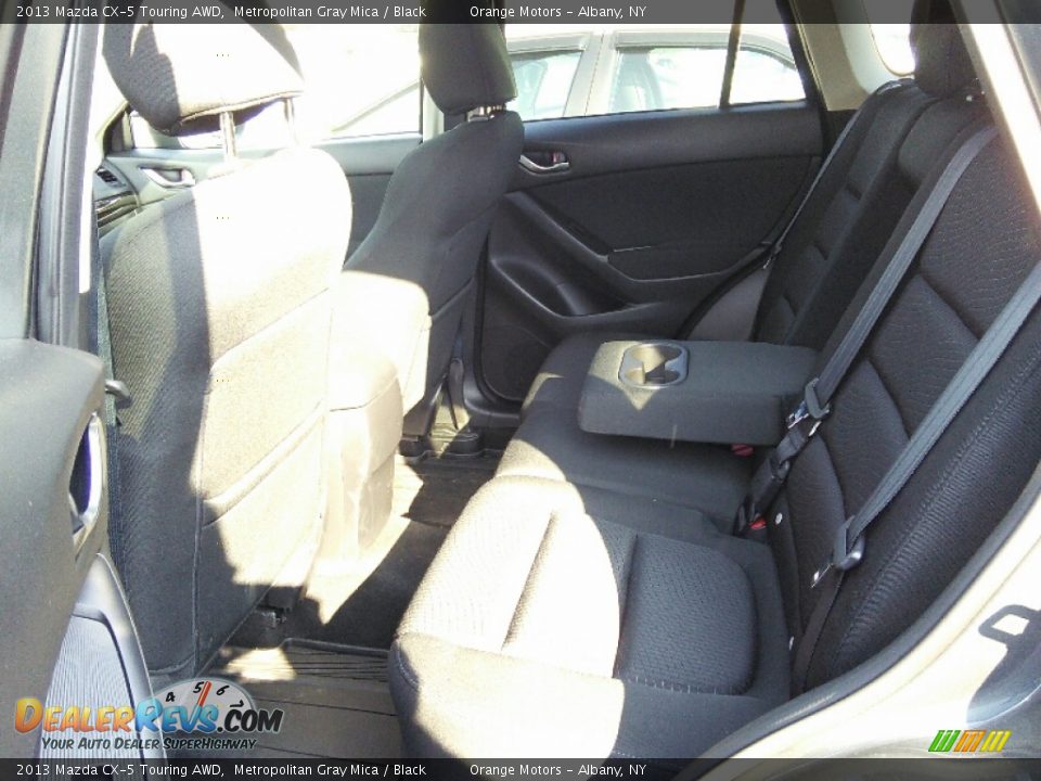 2013 Mazda CX-5 Touring AWD Metropolitan Gray Mica / Black Photo #17
