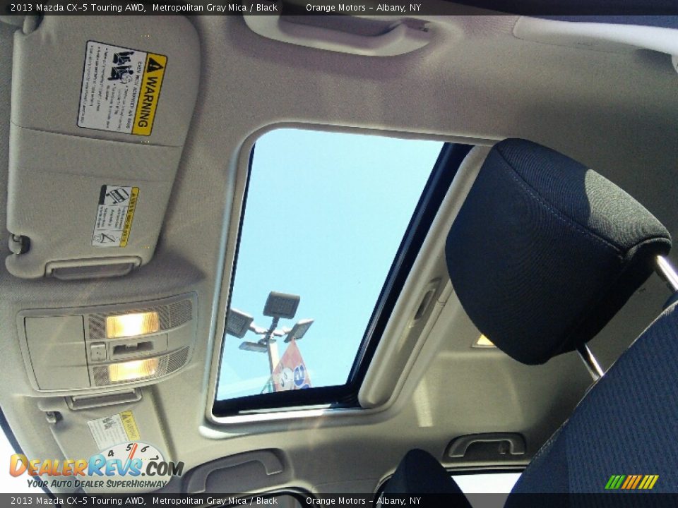 2013 Mazda CX-5 Touring AWD Metropolitan Gray Mica / Black Photo #18