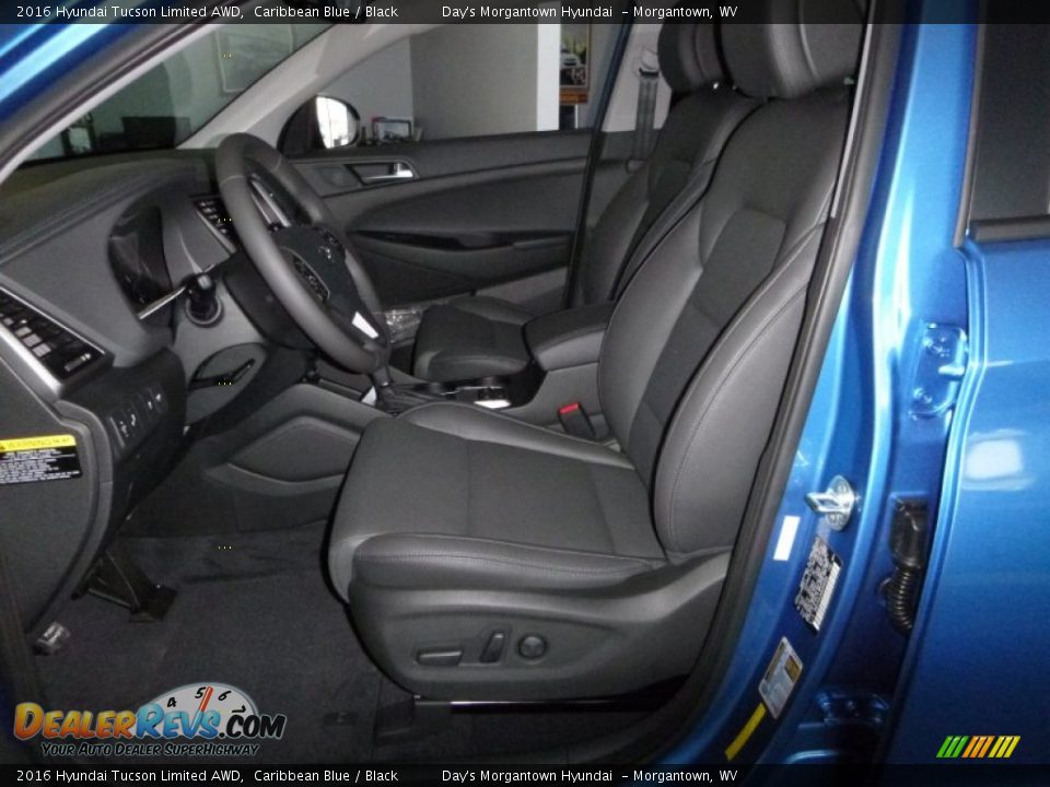Front Seat of 2016 Hyundai Tucson Limited AWD Photo #12