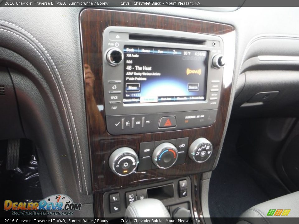 2016 Chevrolet Traverse LT AWD Summit White / Ebony Photo #14