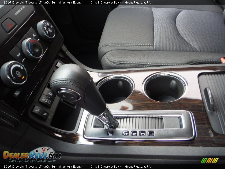 2016 Chevrolet Traverse LT AWD Summit White / Ebony Photo #19