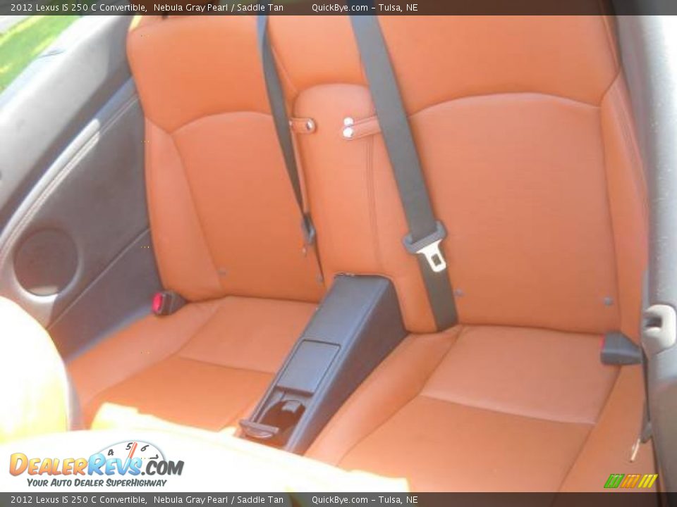 2012 Lexus IS 250 C Convertible Nebula Gray Pearl / Saddle Tan Photo #10