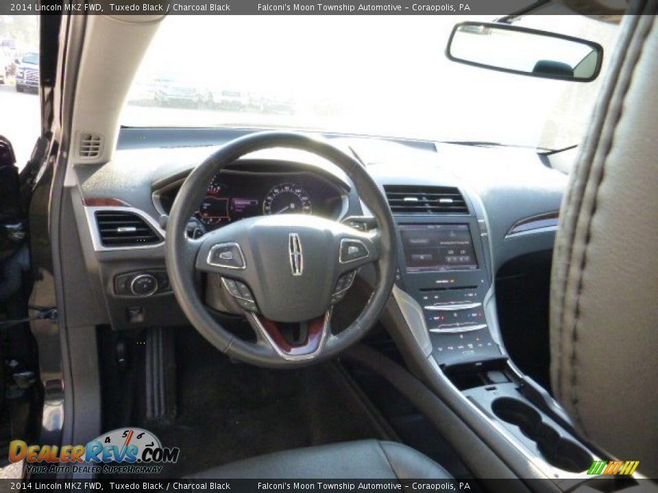 2014 Lincoln MKZ FWD Tuxedo Black / Charcoal Black Photo #14