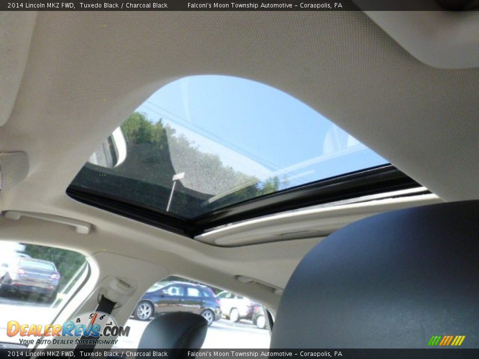 2014 Lincoln MKZ FWD Tuxedo Black / Charcoal Black Photo #17