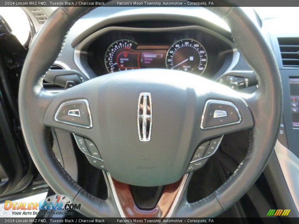 2014 Lincoln MKZ FWD Tuxedo Black / Charcoal Black Photo #18