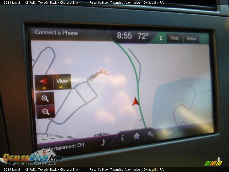 2014 Lincoln MKZ FWD Tuxedo Black / Charcoal Black Photo #19