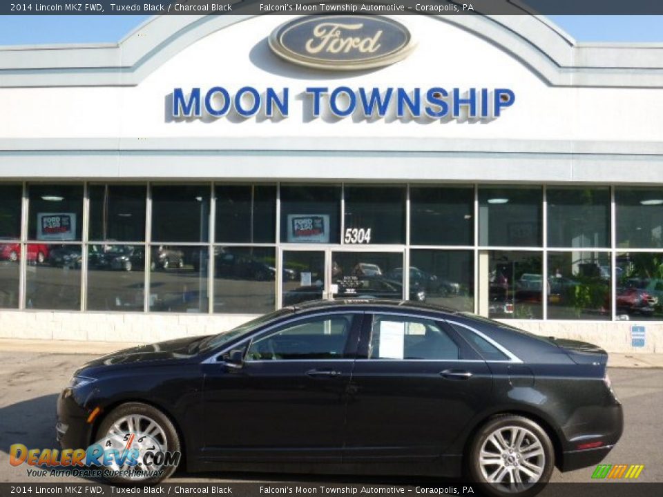 2014 Lincoln MKZ FWD Tuxedo Black / Charcoal Black Photo #22