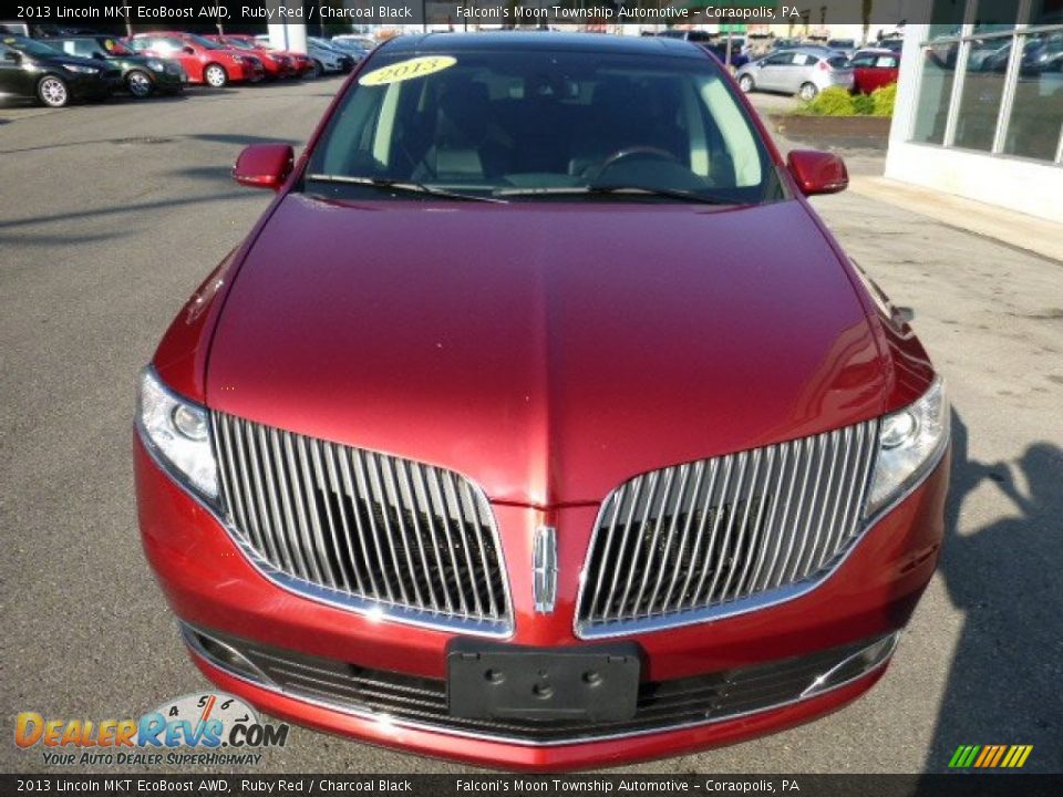 2013 Lincoln MKT EcoBoost AWD Ruby Red / Charcoal Black Photo #3