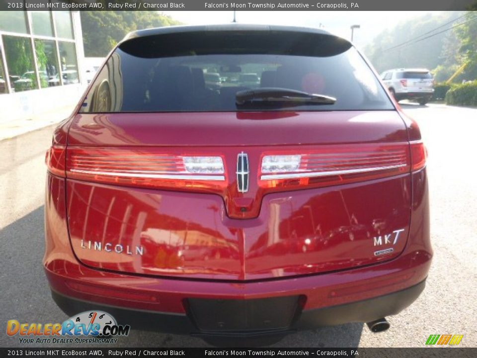 2013 Lincoln MKT EcoBoost AWD Ruby Red / Charcoal Black Photo #6