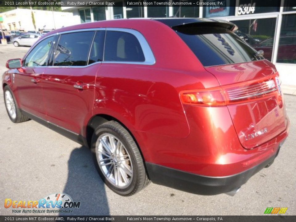 2013 Lincoln MKT EcoBoost AWD Ruby Red / Charcoal Black Photo #8