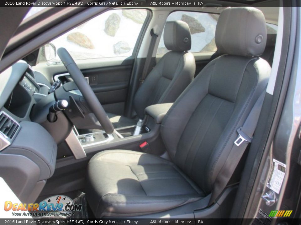 Front Seat of 2016 Land Rover Discovery Sport HSE 4WD Photo #12