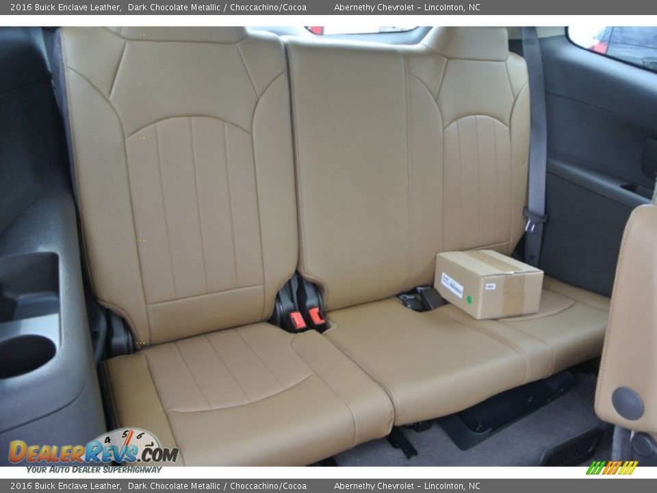 Rear Seat of 2016 Buick Enclave Leather Photo #23