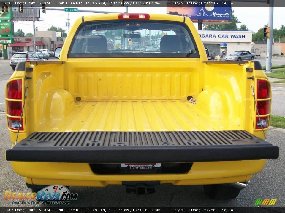 2005 Dodge Ram 1500 SLT Rumble Bee Regular Cab 4x4 Solar Yellow / Dark Slate Gray Photo #5