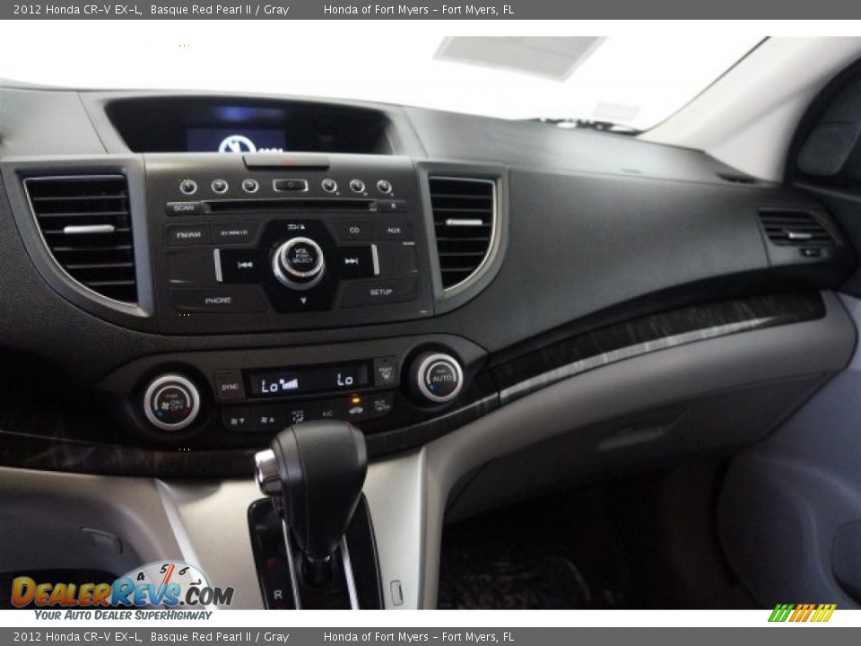 2012 Honda CR-V EX-L Basque Red Pearl II / Gray Photo #13
