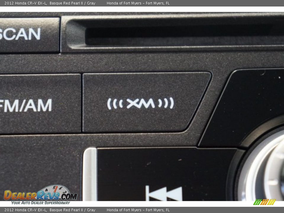 2012 Honda CR-V EX-L Basque Red Pearl II / Gray Photo #18