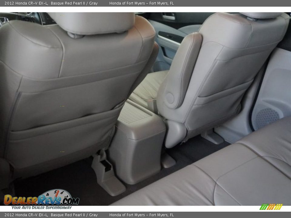2012 Honda CR-V EX-L Basque Red Pearl II / Gray Photo #24
