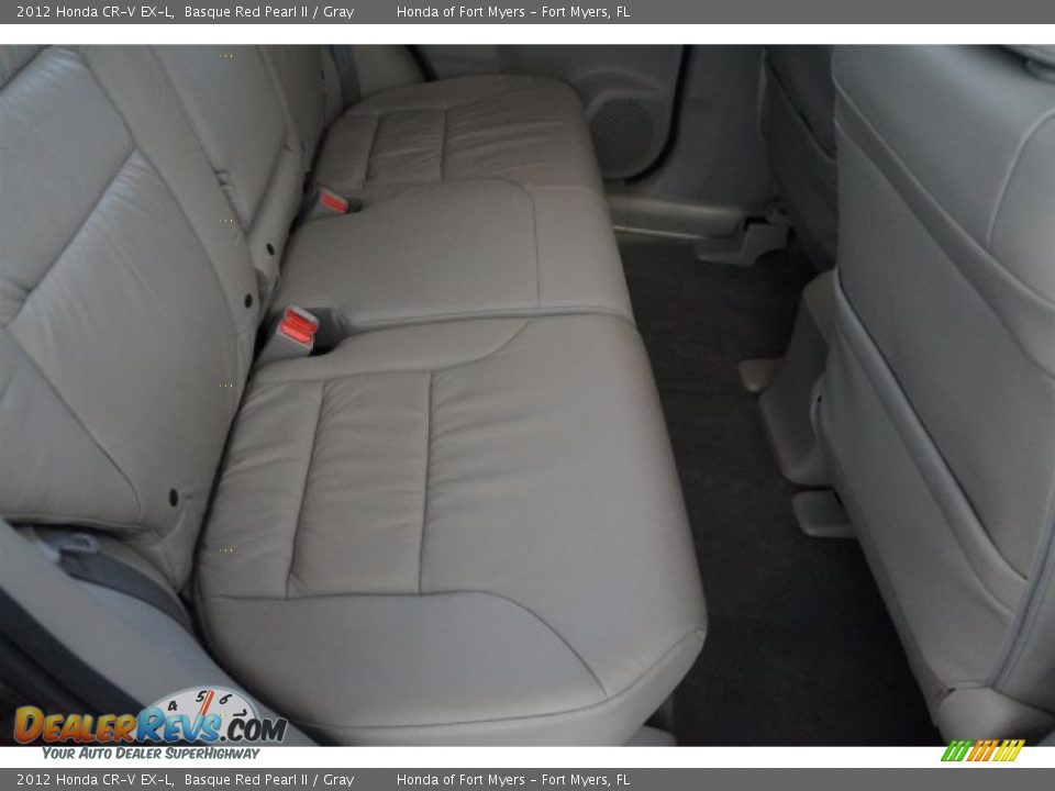 2012 Honda CR-V EX-L Basque Red Pearl II / Gray Photo #30