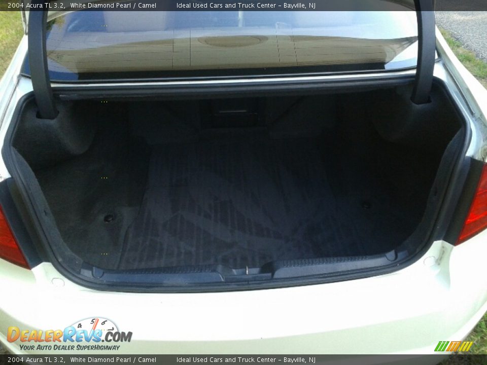 2004 Acura TL 3.2 White Diamond Pearl / Camel Photo #9