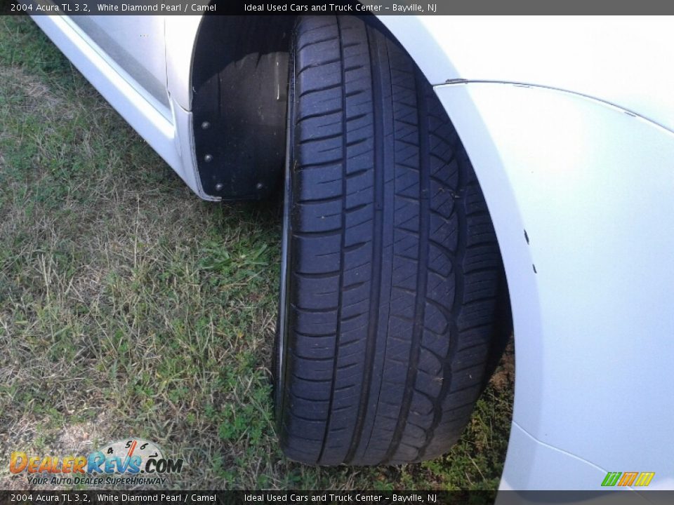 2004 Acura TL 3.2 White Diamond Pearl / Camel Photo #29