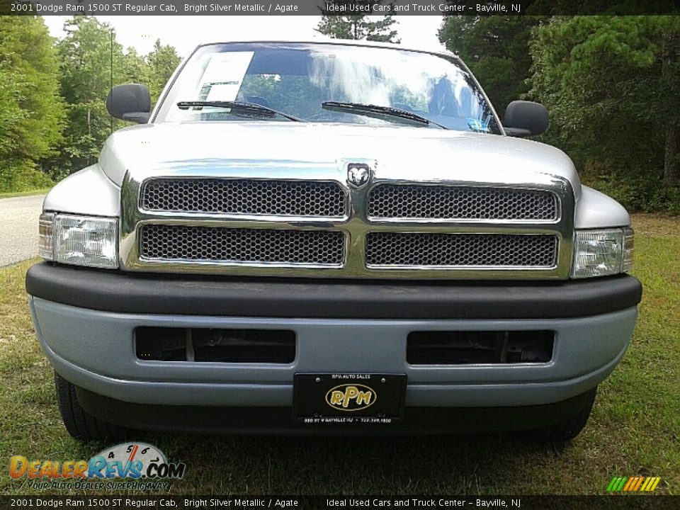 2001 Dodge Ram 1500 ST Regular Cab Bright Silver Metallic / Agate Photo #2
