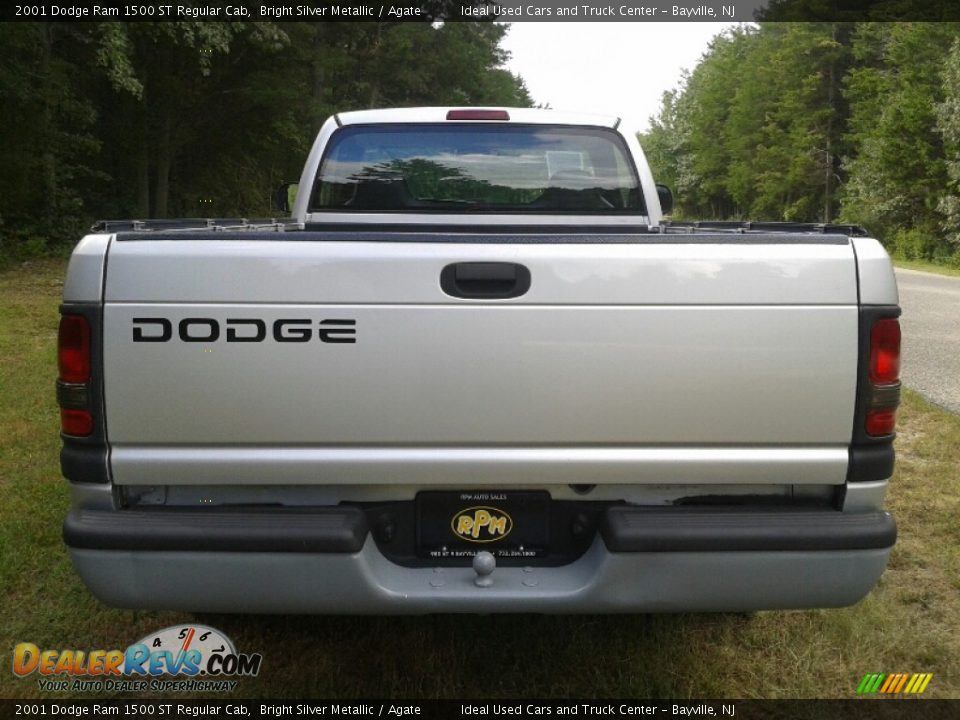 2001 Dodge Ram 1500 ST Regular Cab Bright Silver Metallic / Agate Photo #6