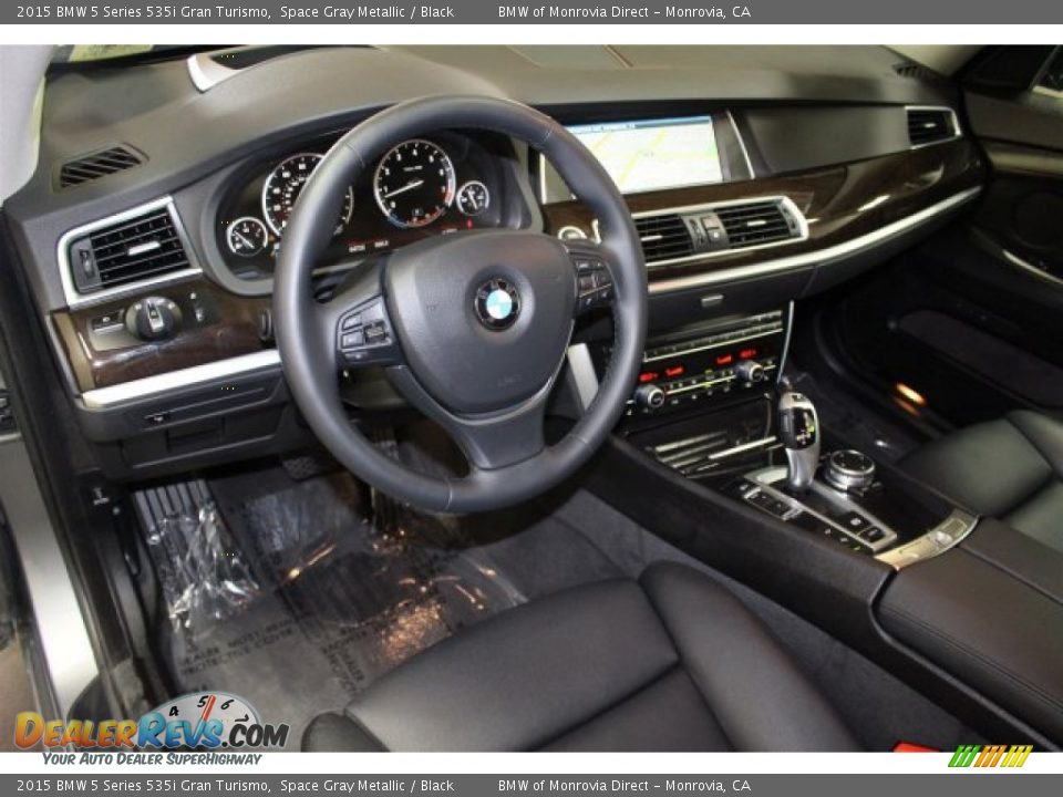 2015 BMW 5 Series 535i Gran Turismo Space Gray Metallic / Black Photo #9