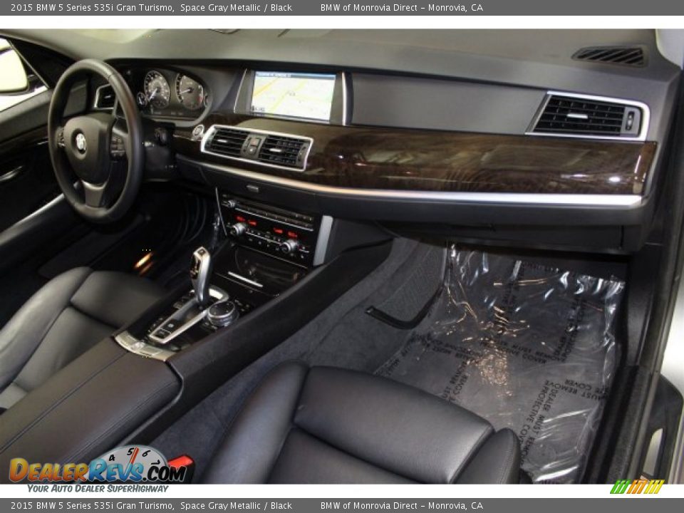 2015 BMW 5 Series 535i Gran Turismo Space Gray Metallic / Black Photo #11