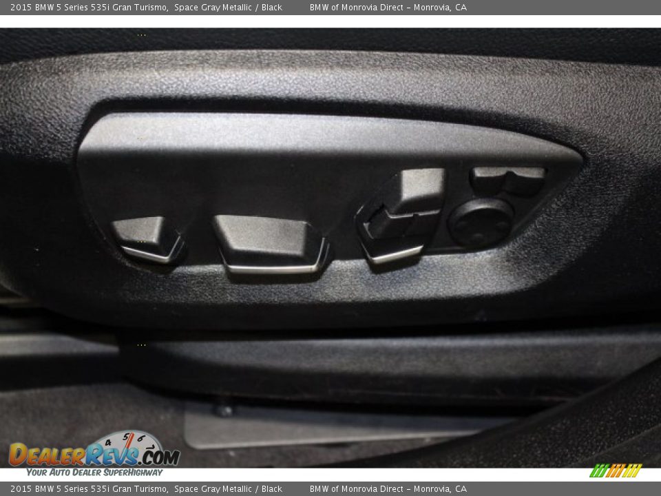 2015 BMW 5 Series 535i Gran Turismo Space Gray Metallic / Black Photo #14