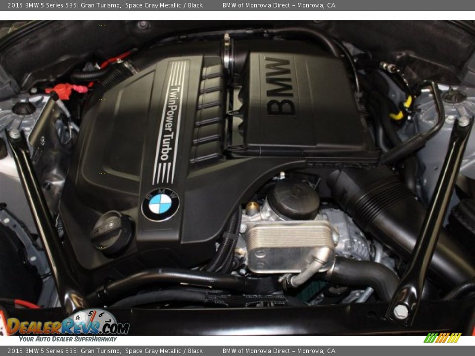2015 BMW 5 Series 535i Gran Turismo Space Gray Metallic / Black Photo #19