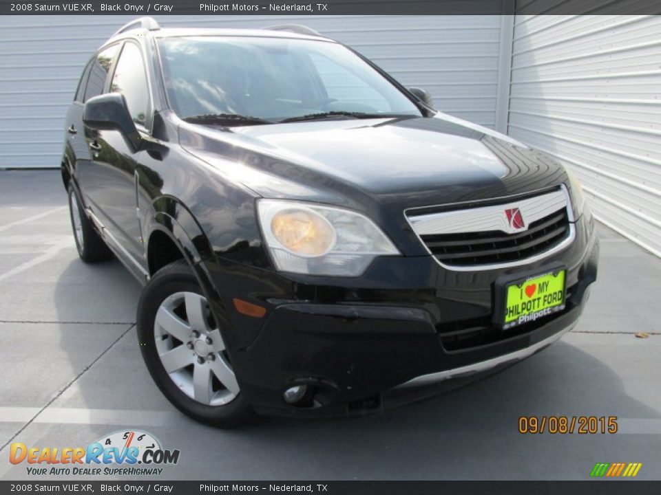2008 Saturn VUE XR Black Onyx / Gray Photo #1